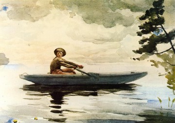 ウィンスロー・ホーマー Painting - ボートマン・リアリズムの海洋画家ウィンスロー・ホーマー